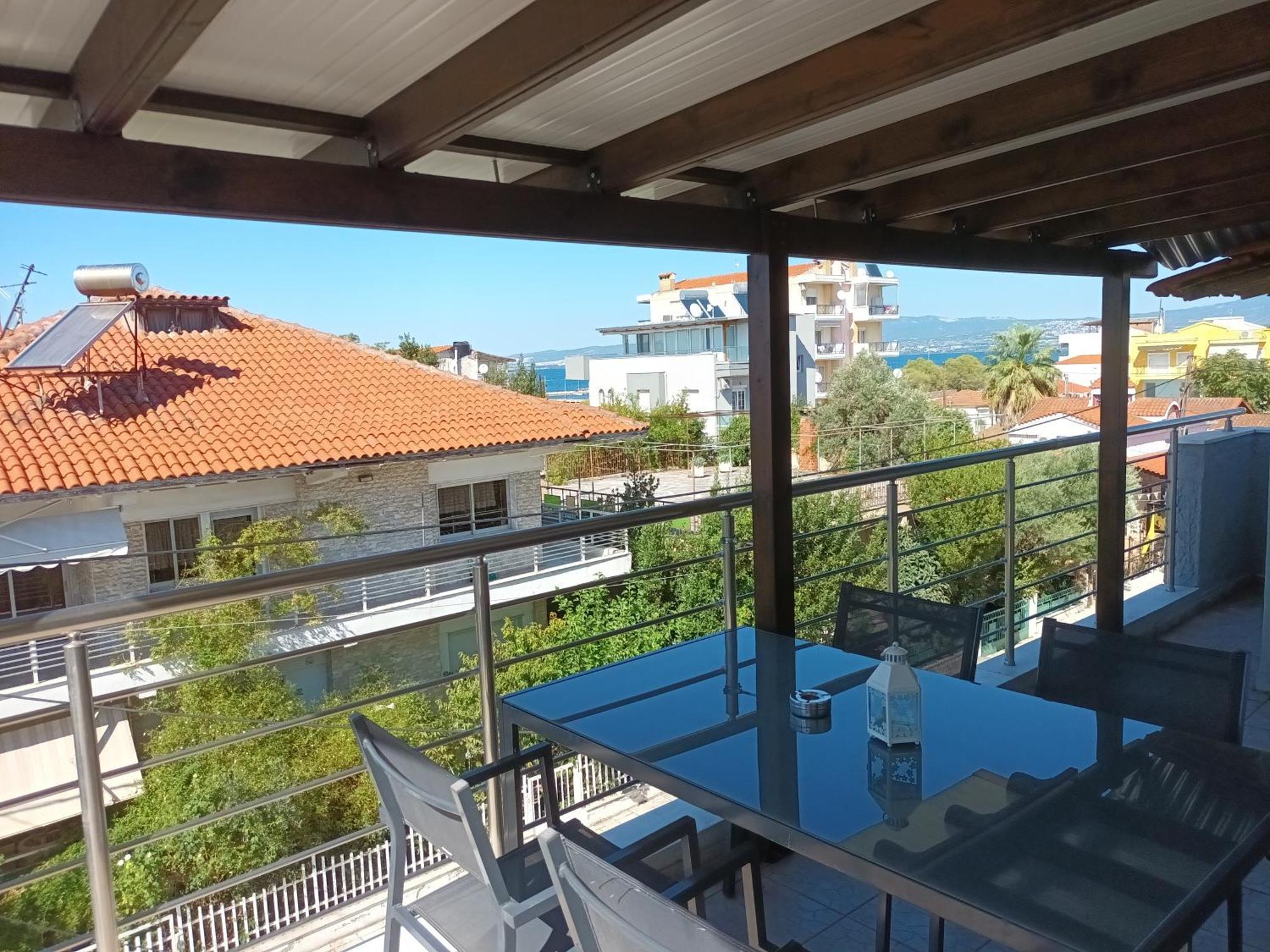 Peraia Sea View Apartment 네오이 에피바타이 외부 사진